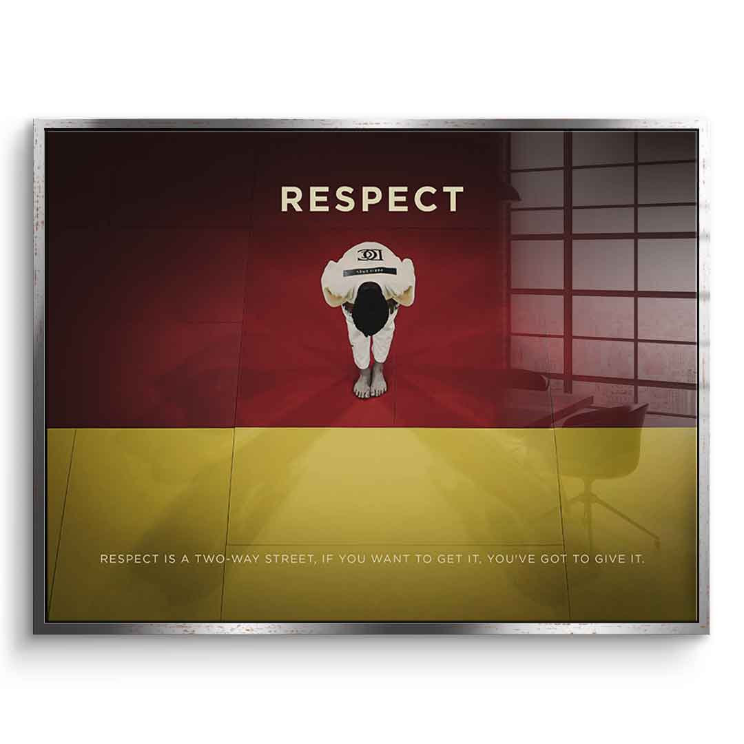 Respect - acrylic glass