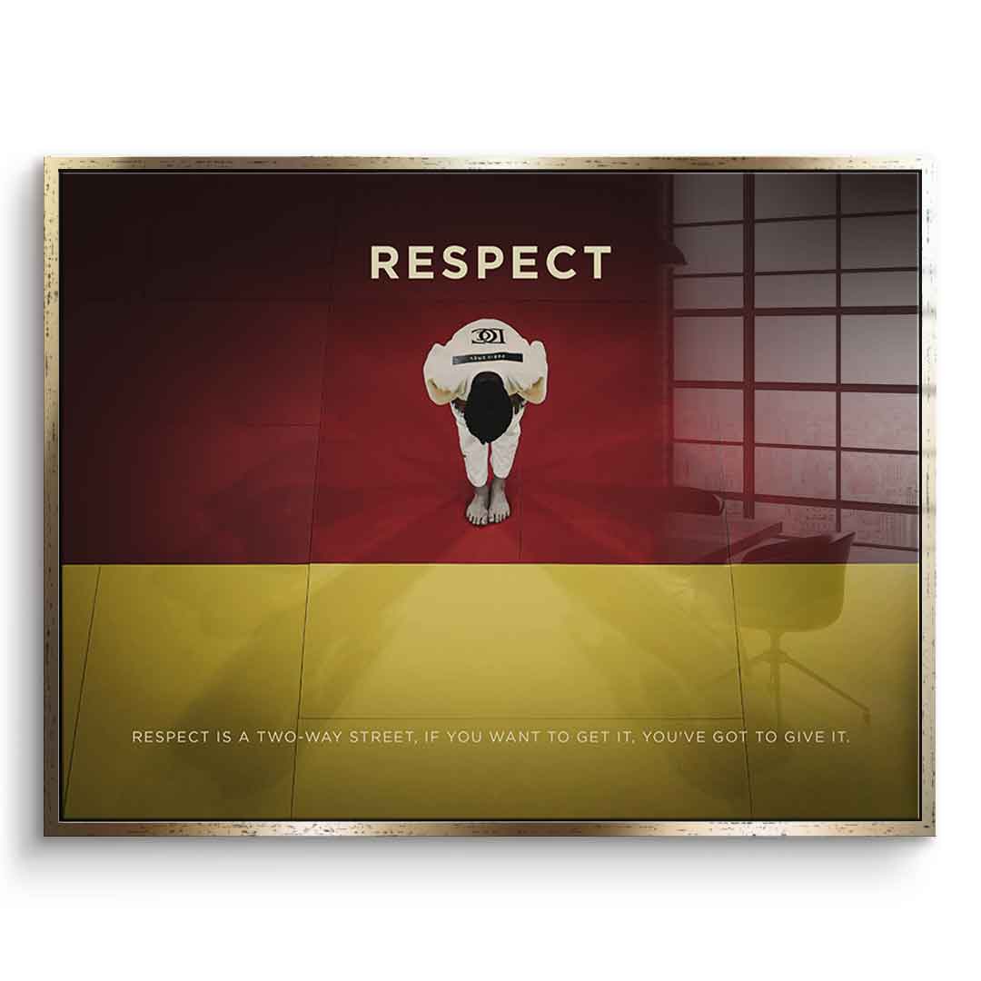 Respect - Acrylic glass