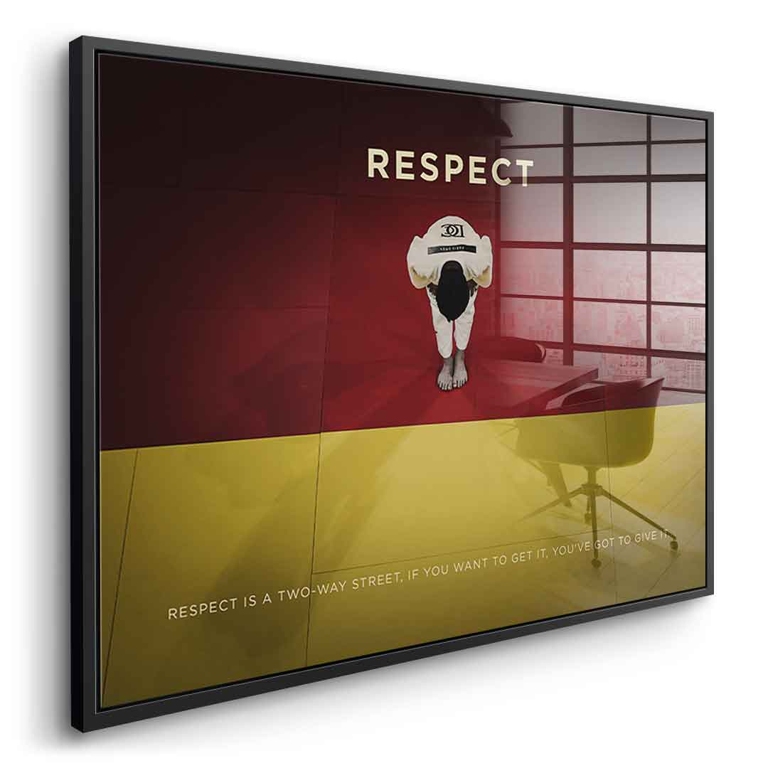 Respect - acrylic glass