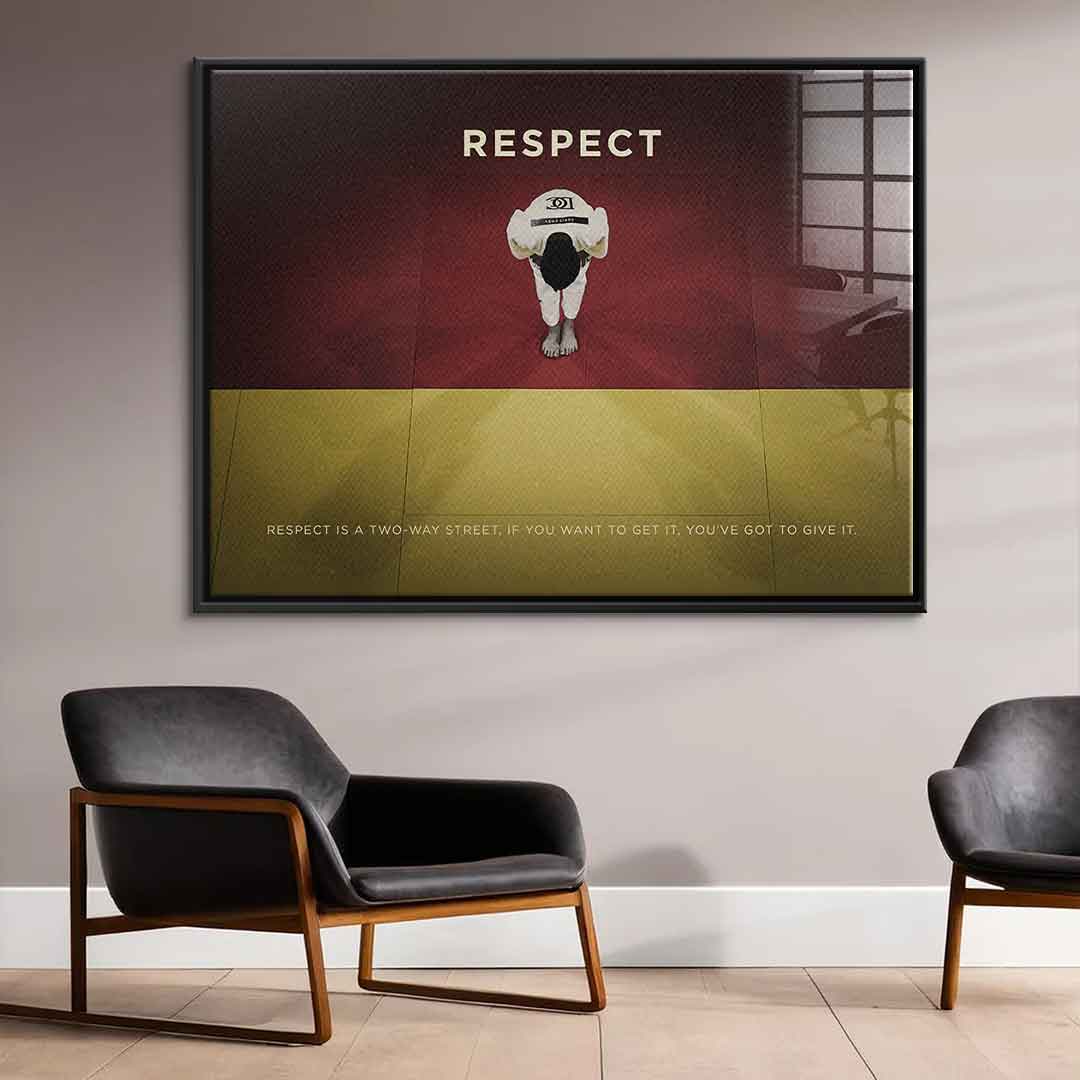 Respect - acrylic glass