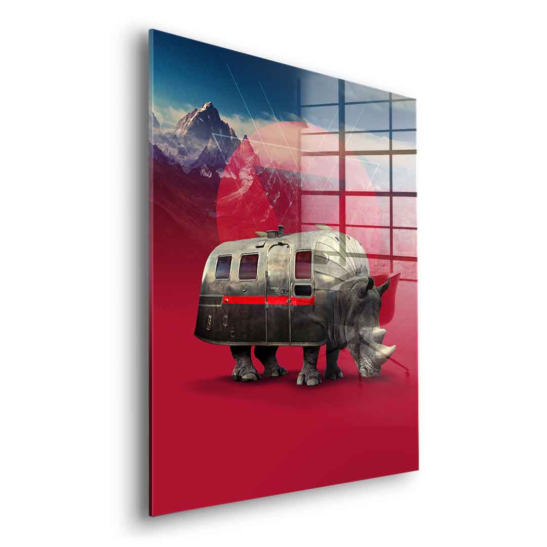 Rhino Van - Acrylic glass