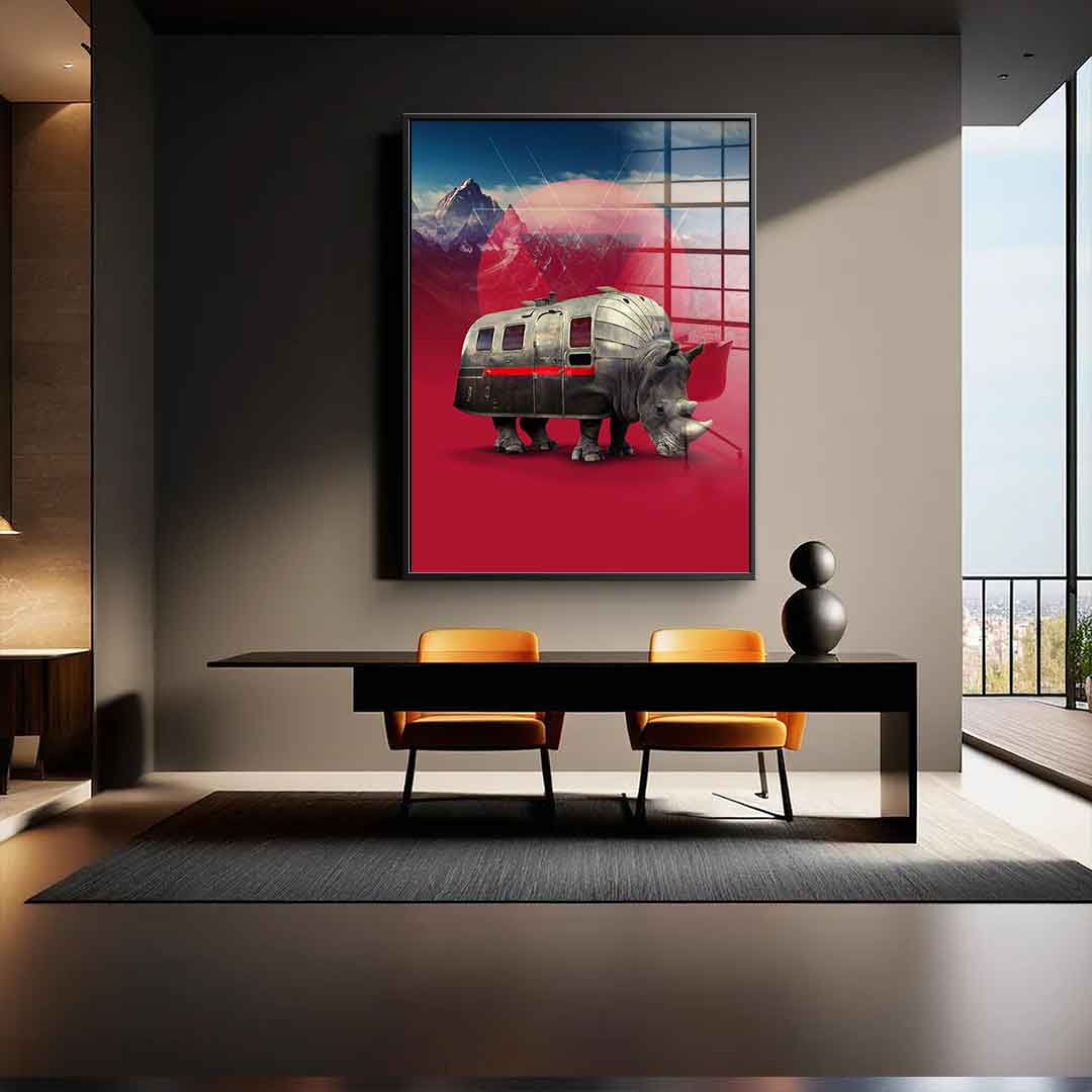 Rhino Van - Acrylglas
