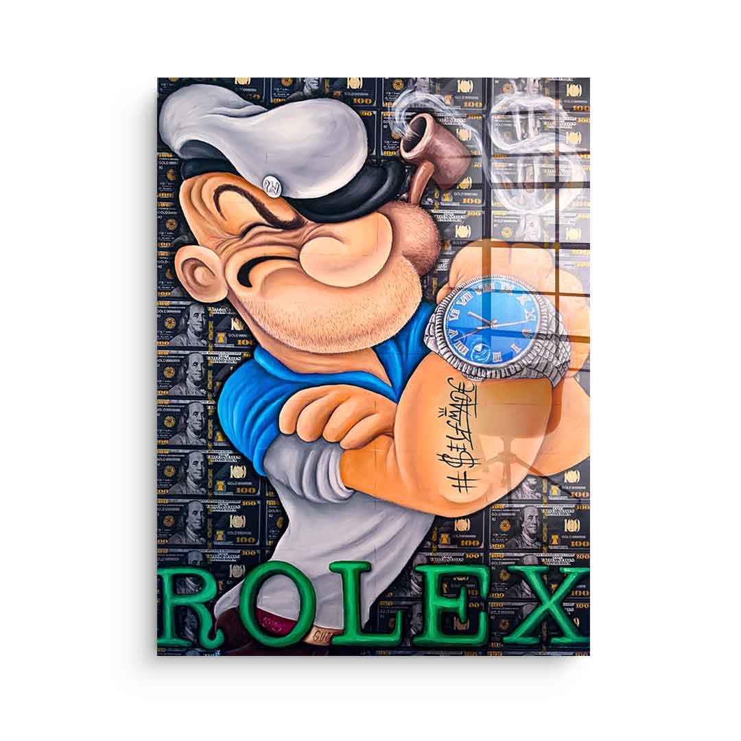 Rich Popeye - acrylic