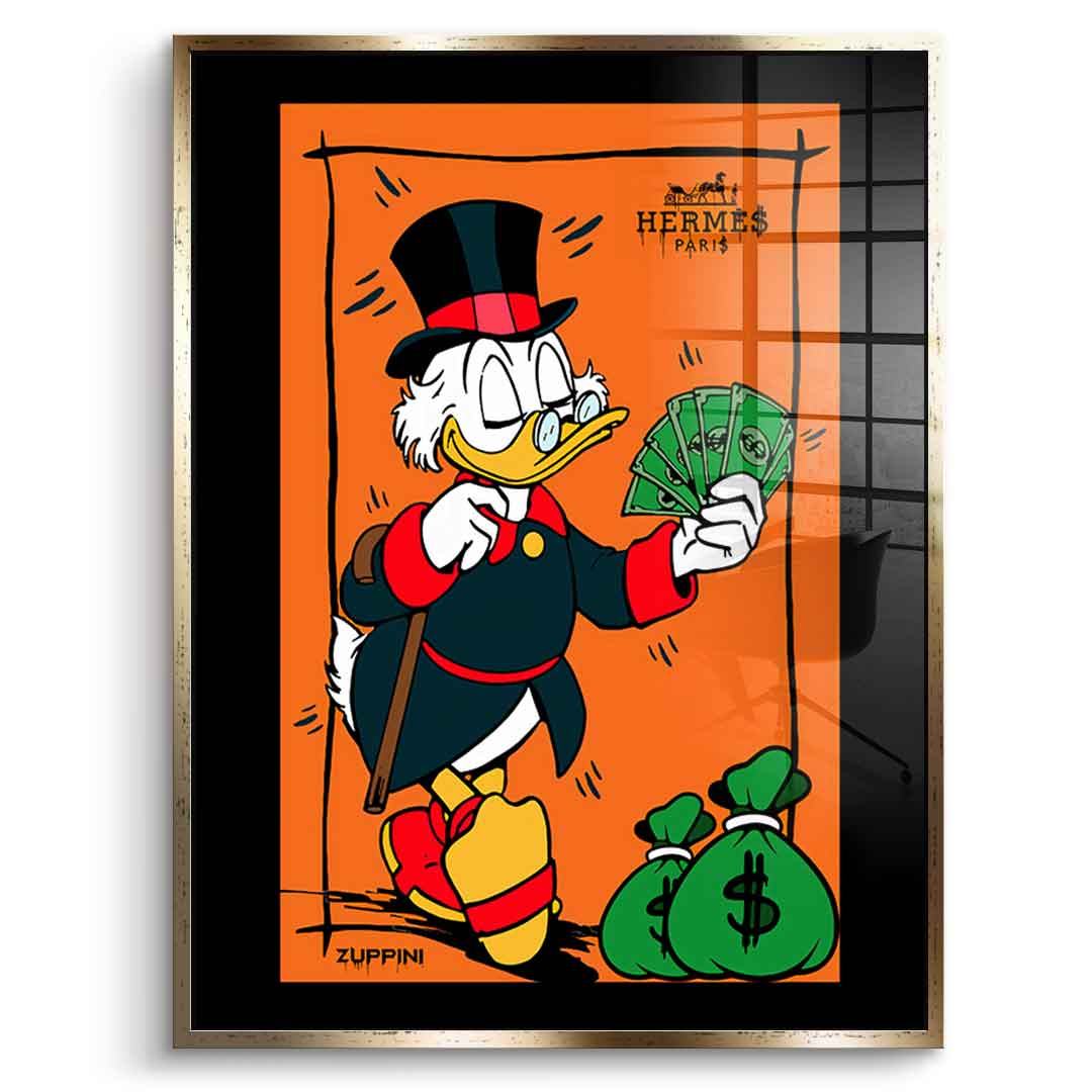 Rich Scrooge - Acrylic glass