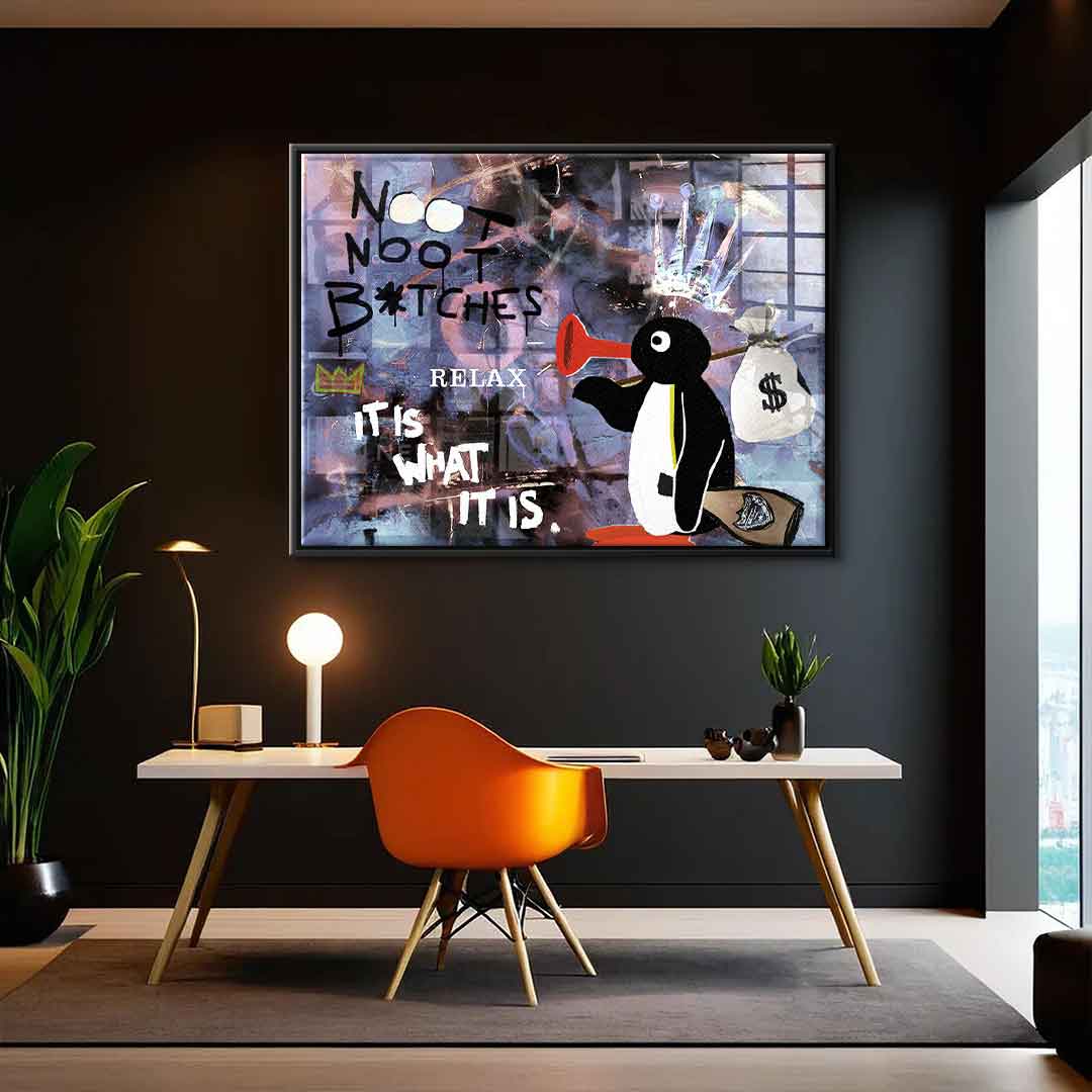 Noot Noot - Acrylglas