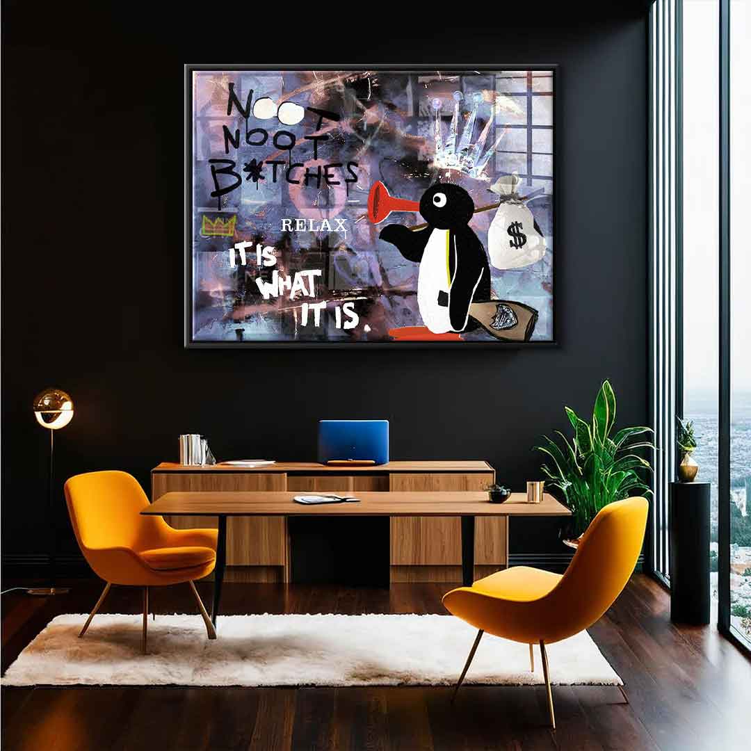 Noot Noot - Acrylglas