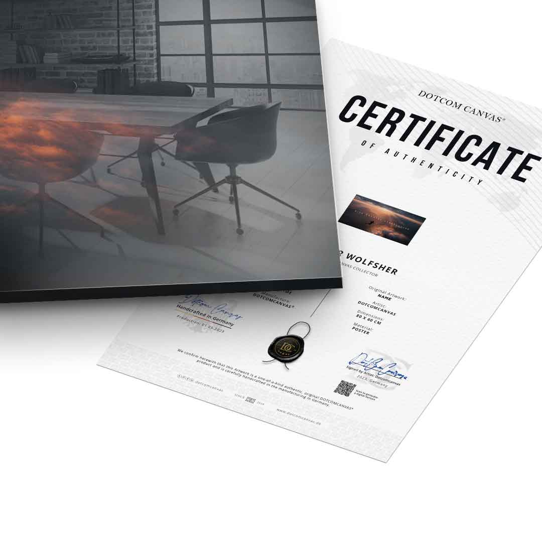 Risk Creates Perspective - Acrylglas