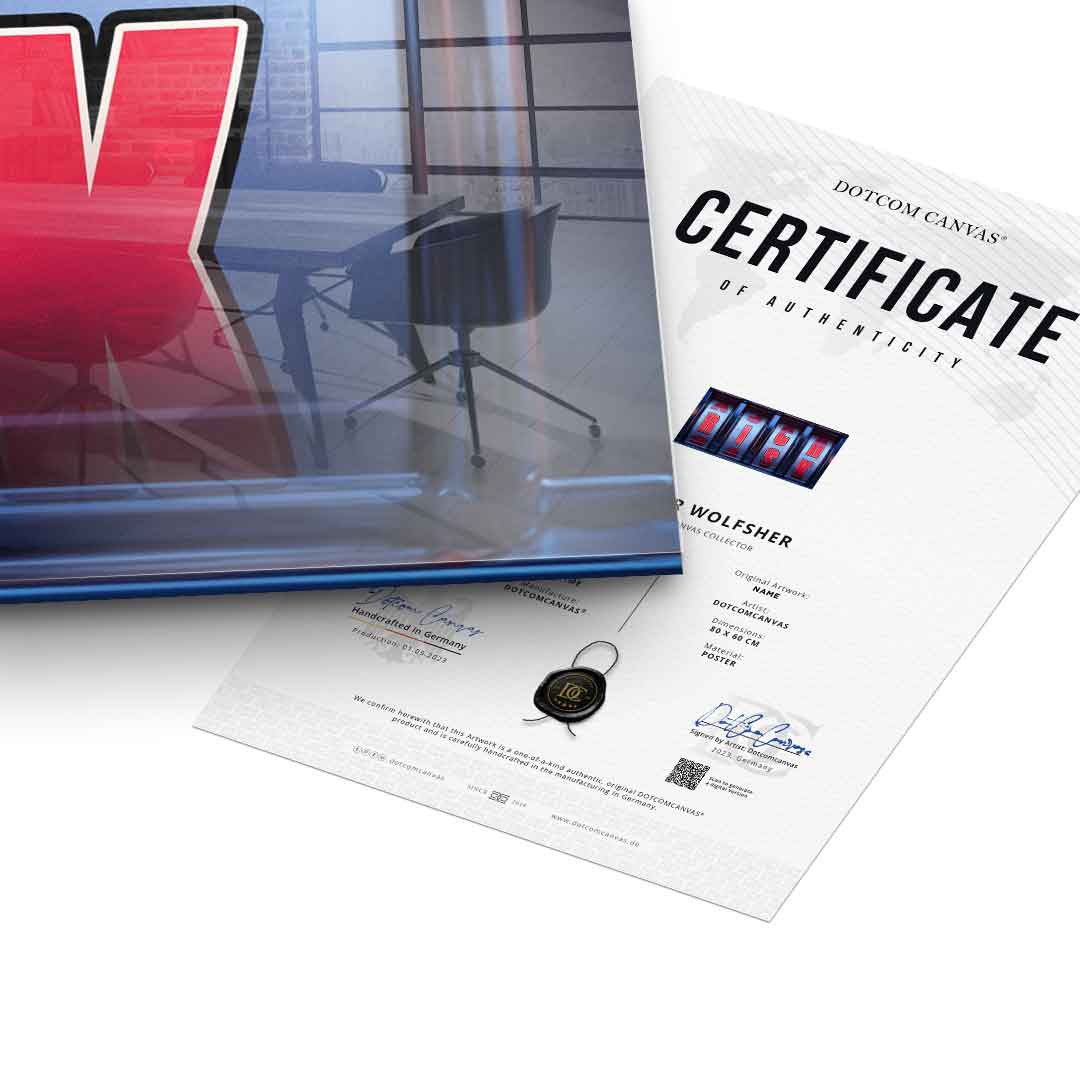 Risk & Rich - Acrylic glass