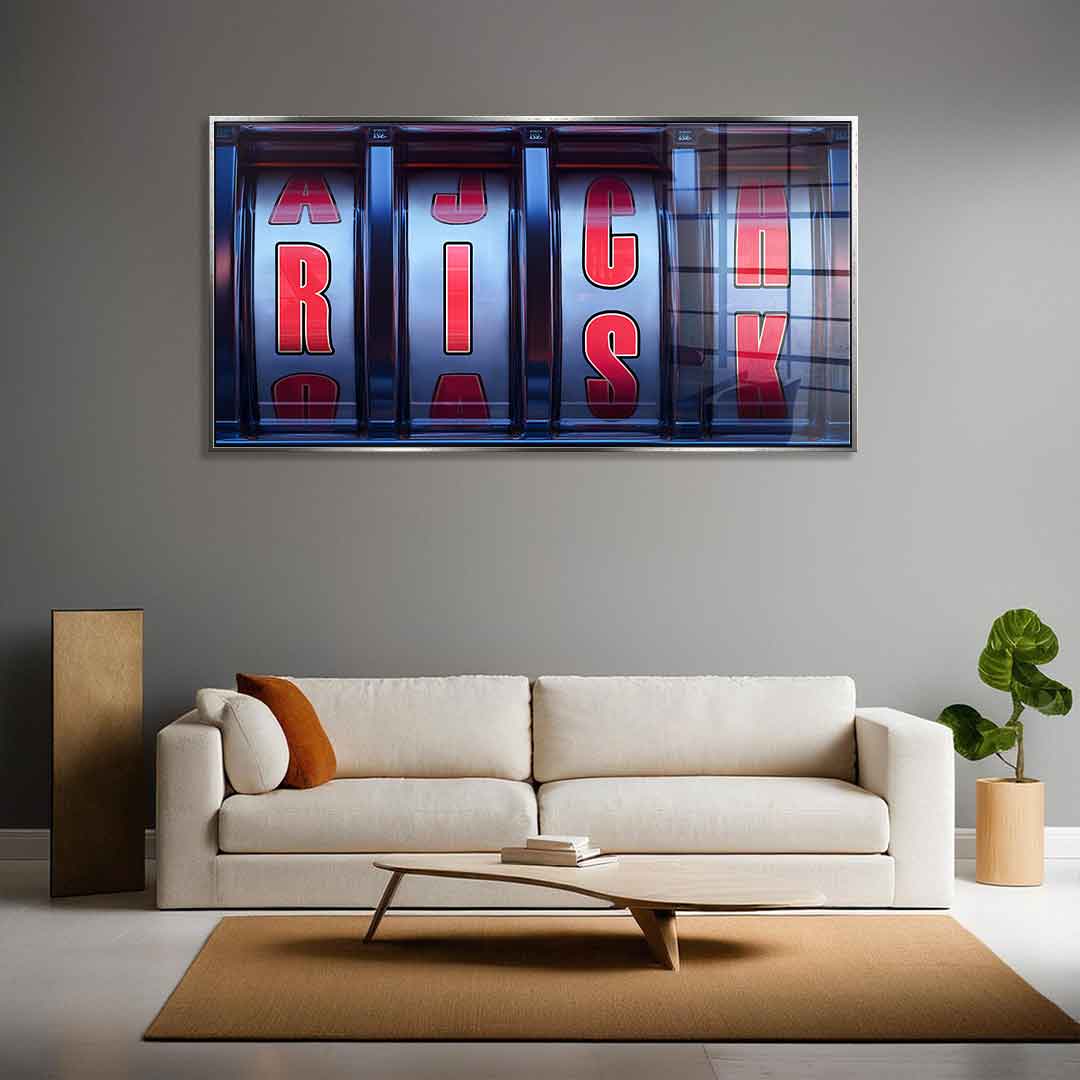 Risk & Rich - Acrylic glass