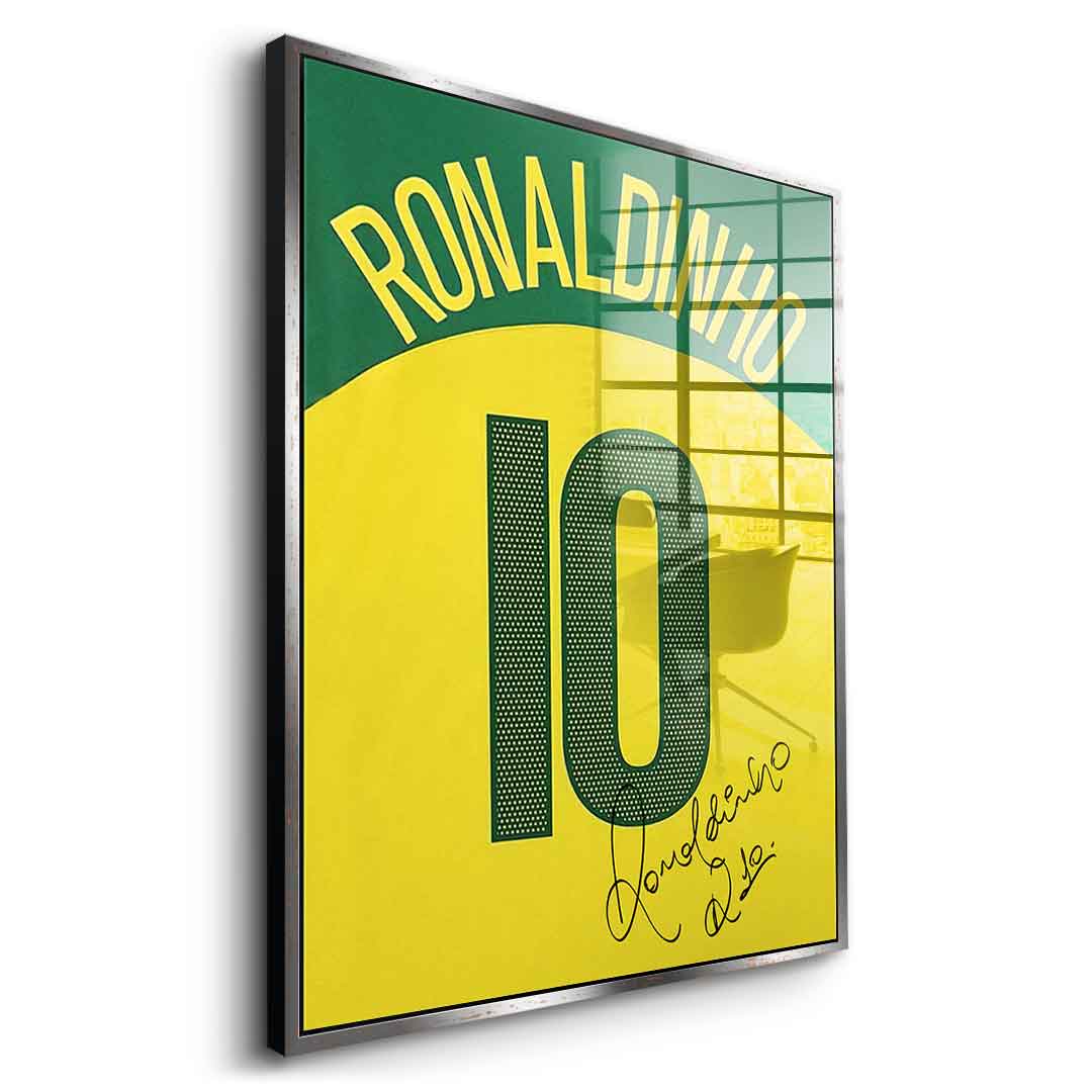 Ronaldinho - acrylic glass