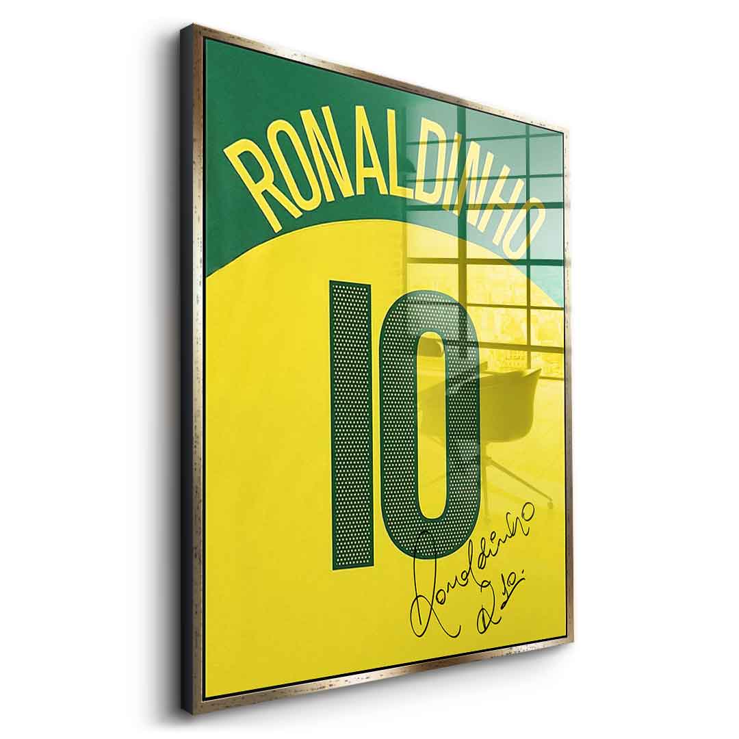 Ronaldinho - acrylic glass