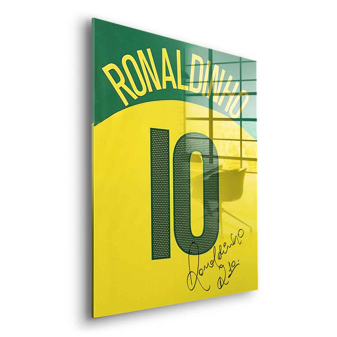 Ronaldinho - acrylic glass