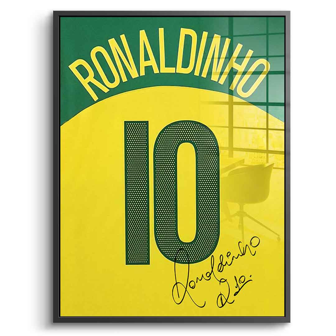 Ronaldinho - Acrylglas