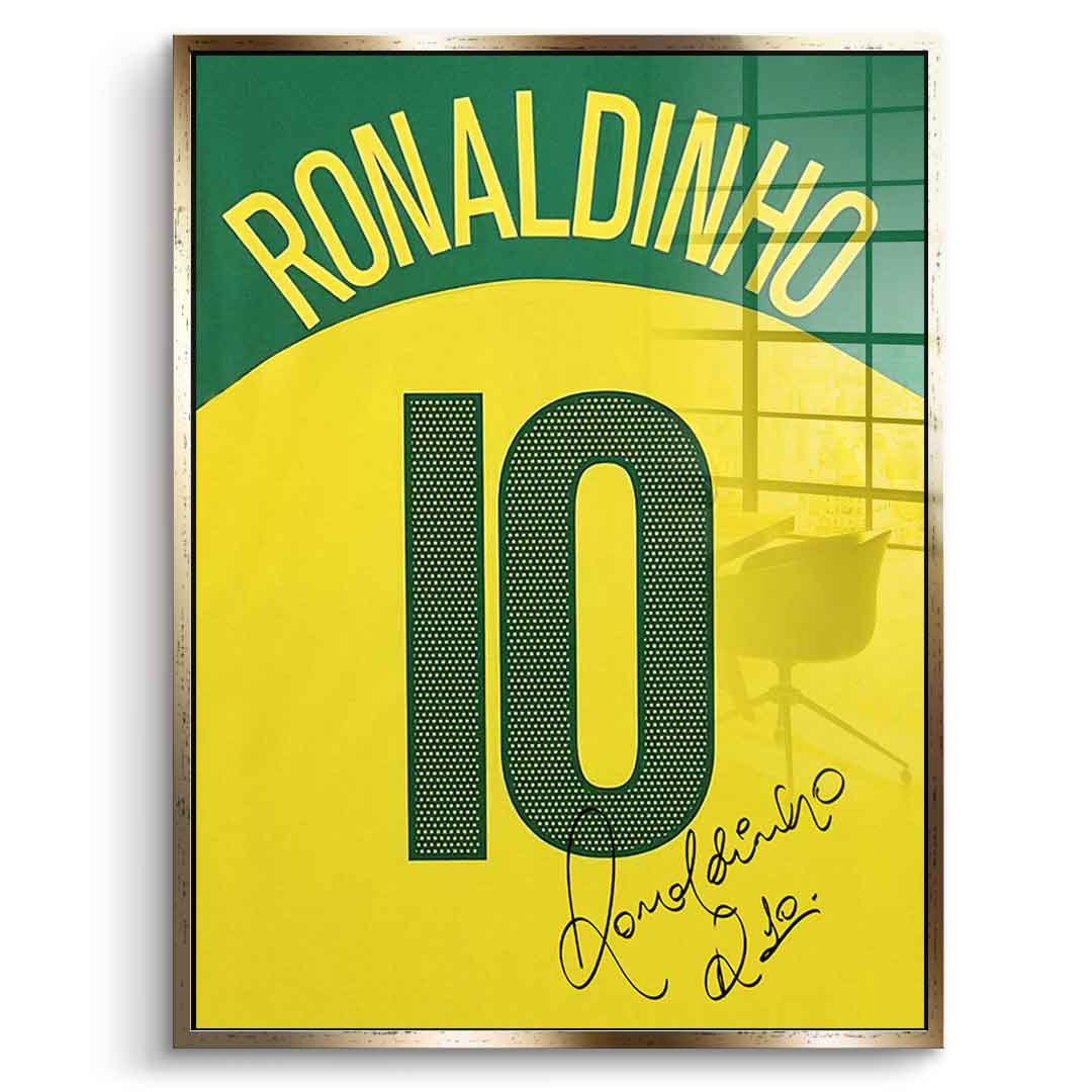 Ronaldinho - Acrylglas