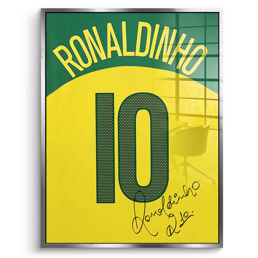 Ronaldinho - acrylic glass