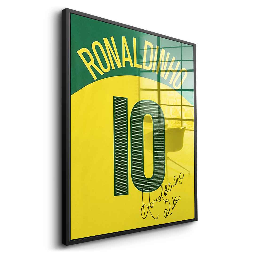 Ronaldinho - acrylic glass