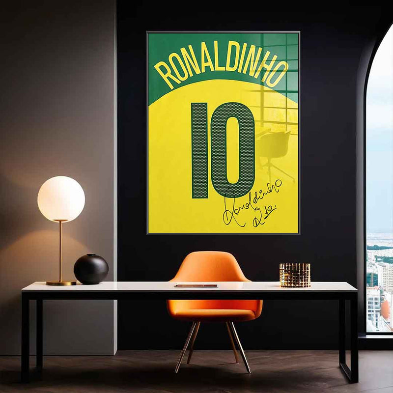 Ronaldinho - Acrylglas