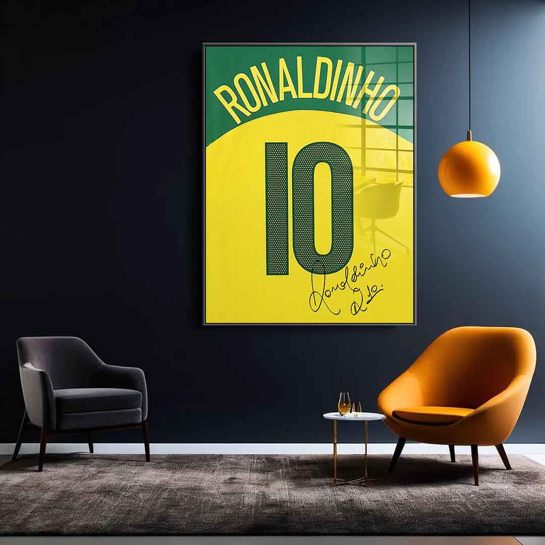 Ronaldinho - acrylic glass