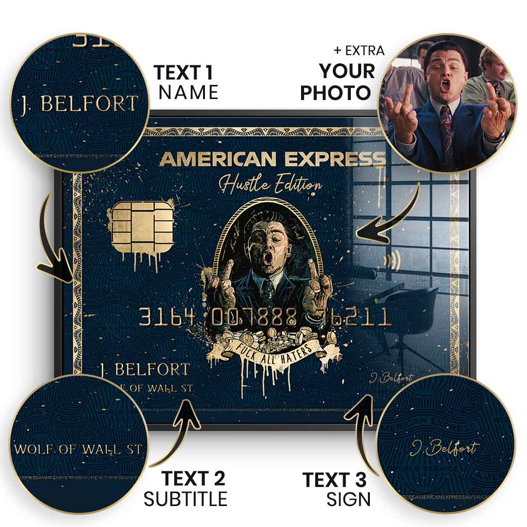 Royal American Express - Customizable - Acrylic glass