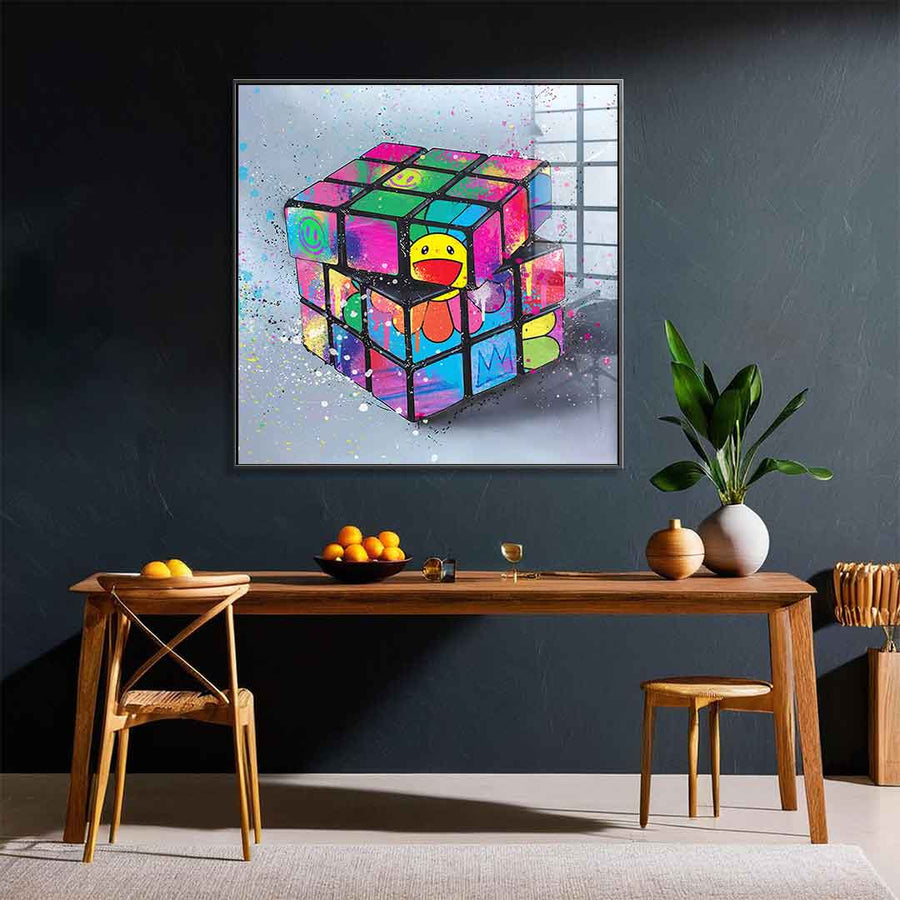 Rubiks Flower - Acrylglas