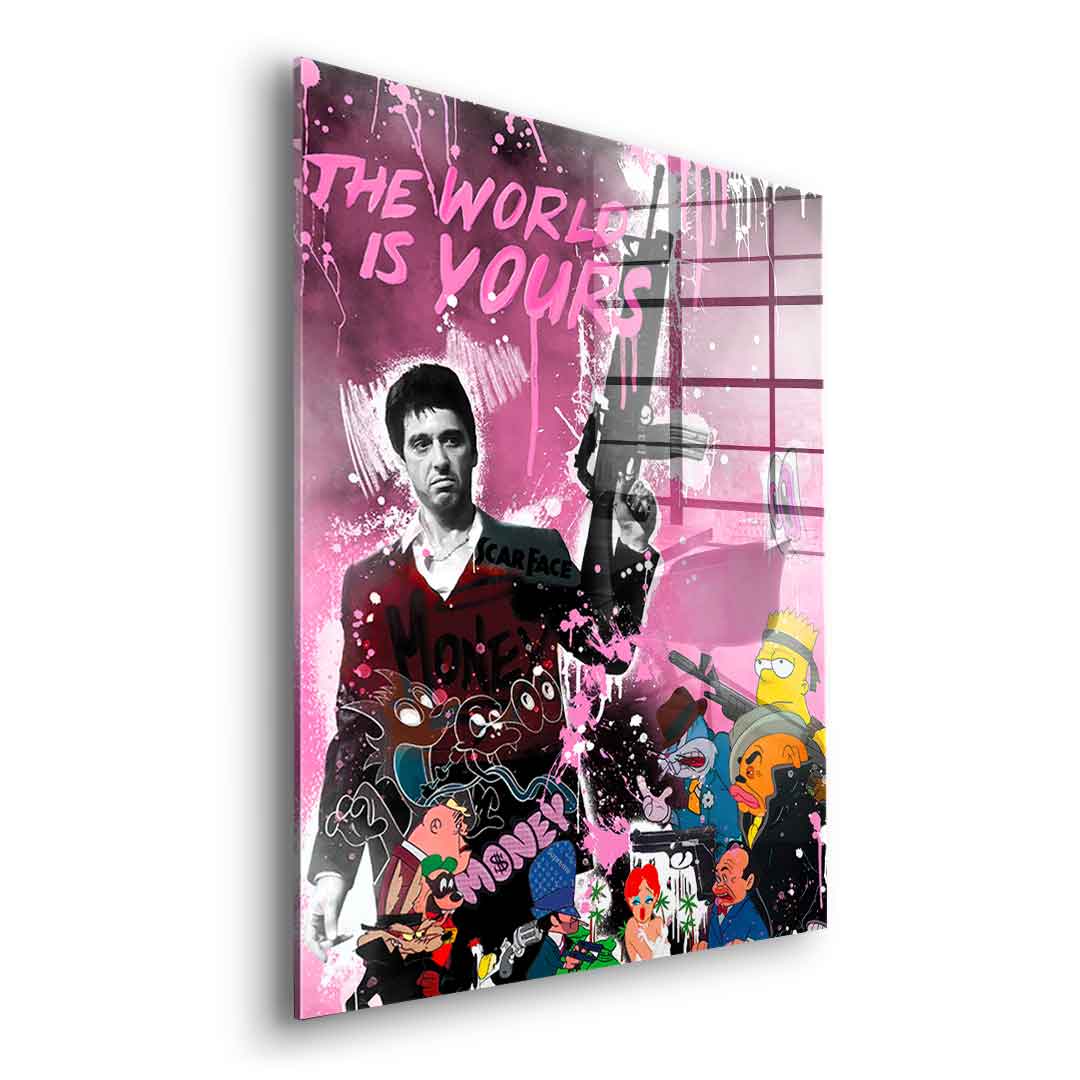 SCARFACE - Acrylic glass