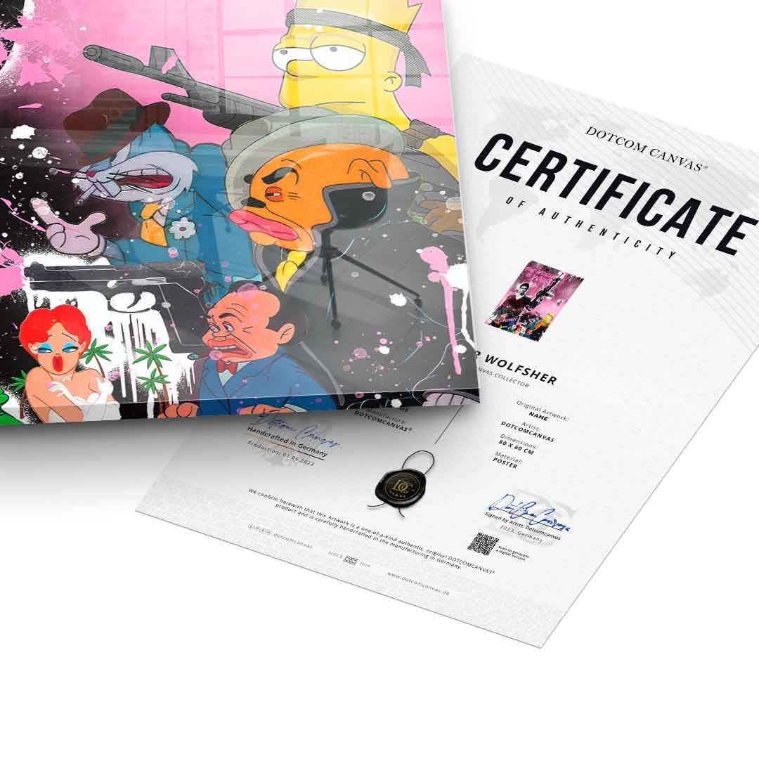 SCARFACE - Acrylic glass