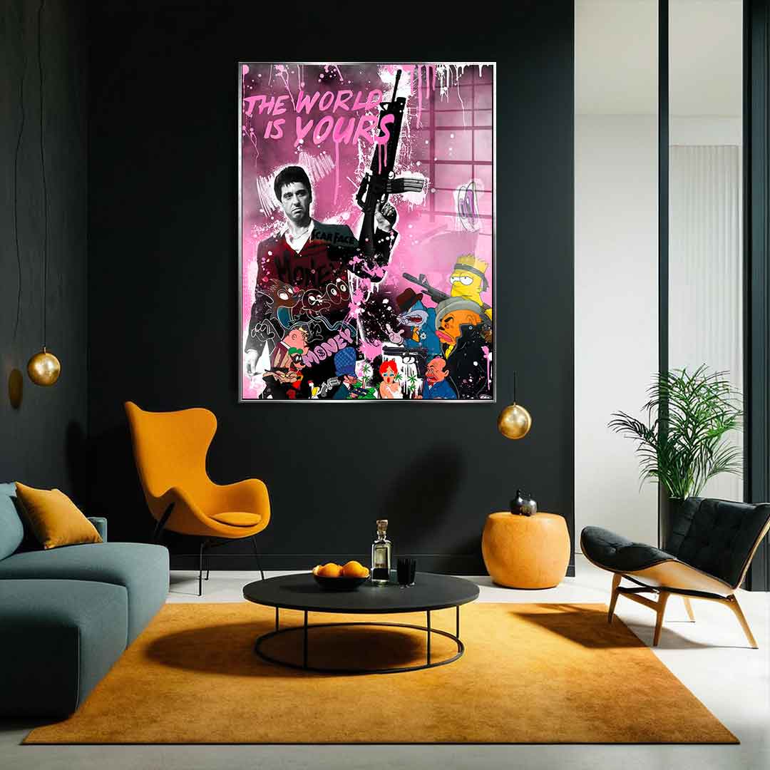 SCARFACE - Acrylic glass