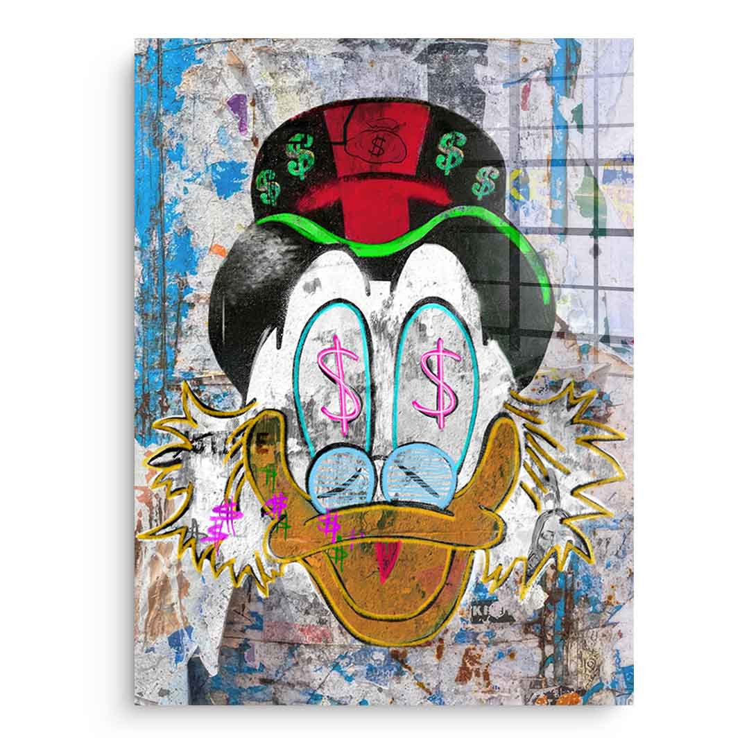 SCROOGE MCDUCK - Acrylglas
