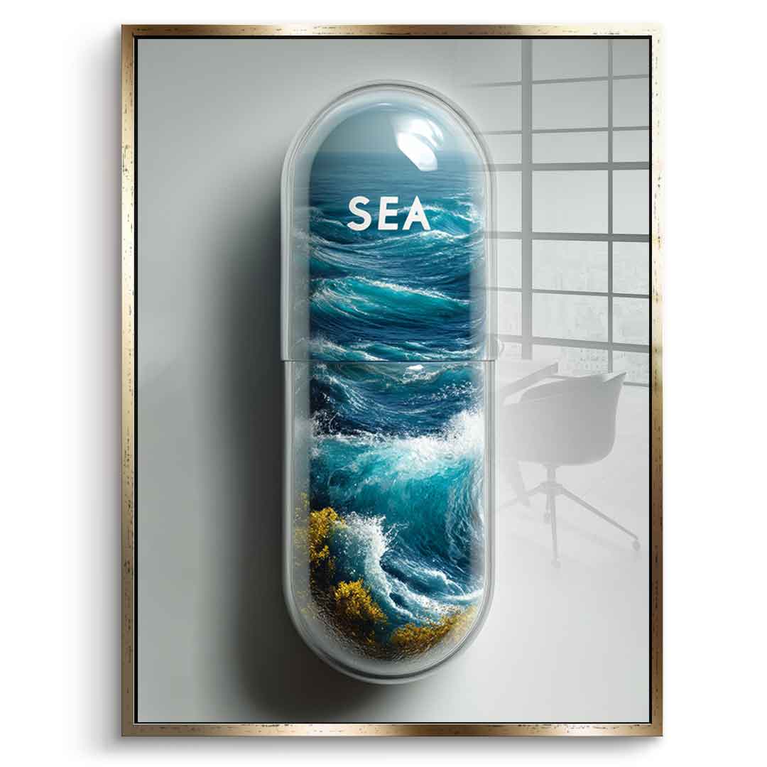 SEA PILL - Acrylic glass
