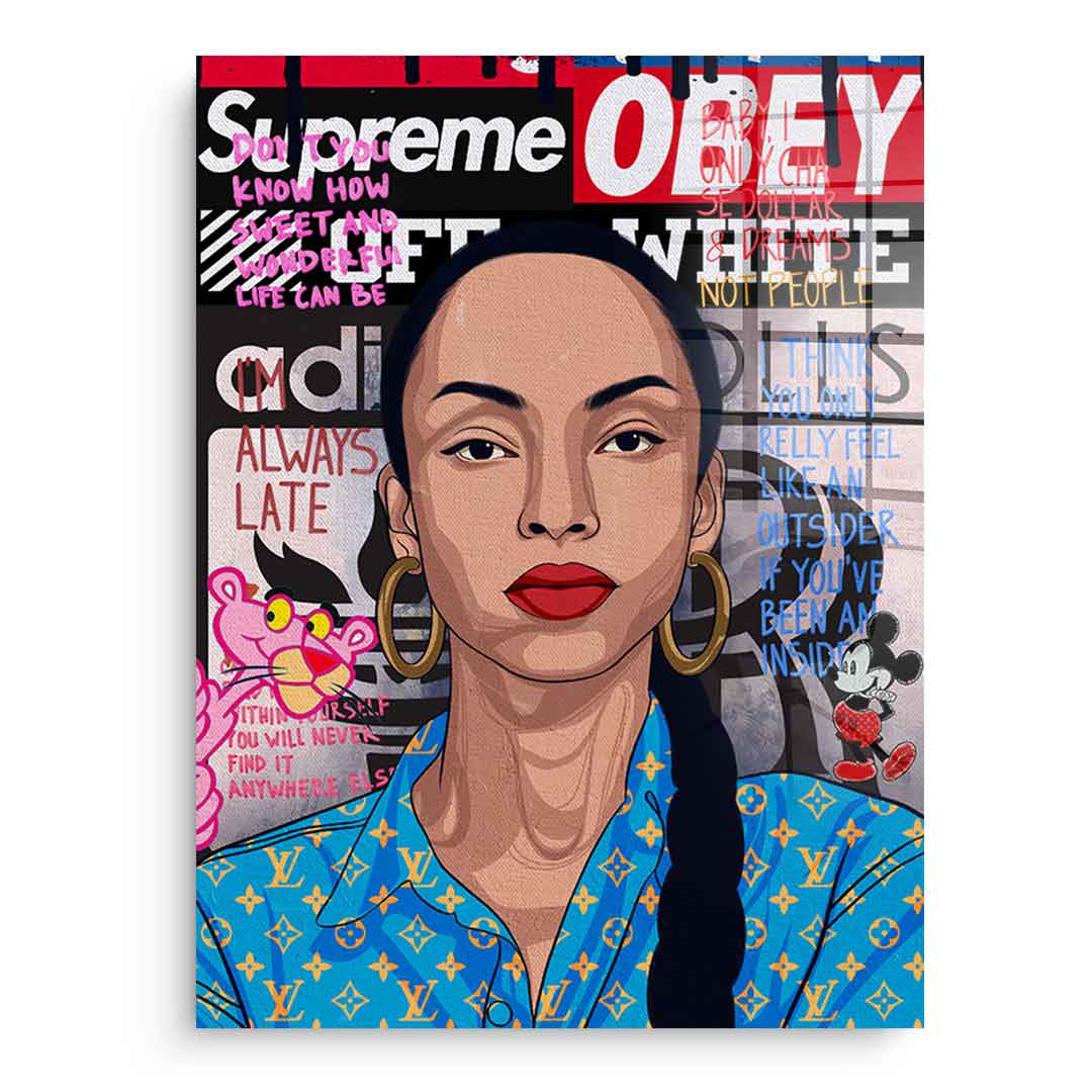 Sade Adu - Acrylglas