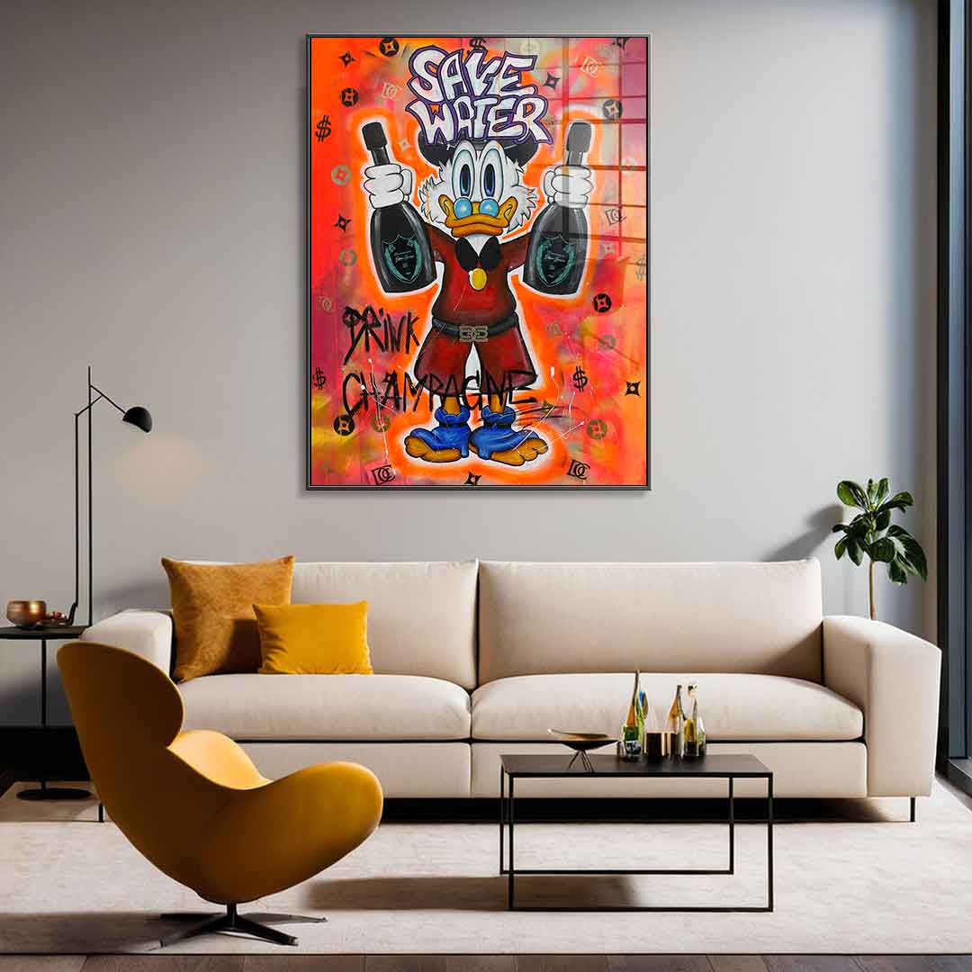 Save Water - Acrylic glass picture