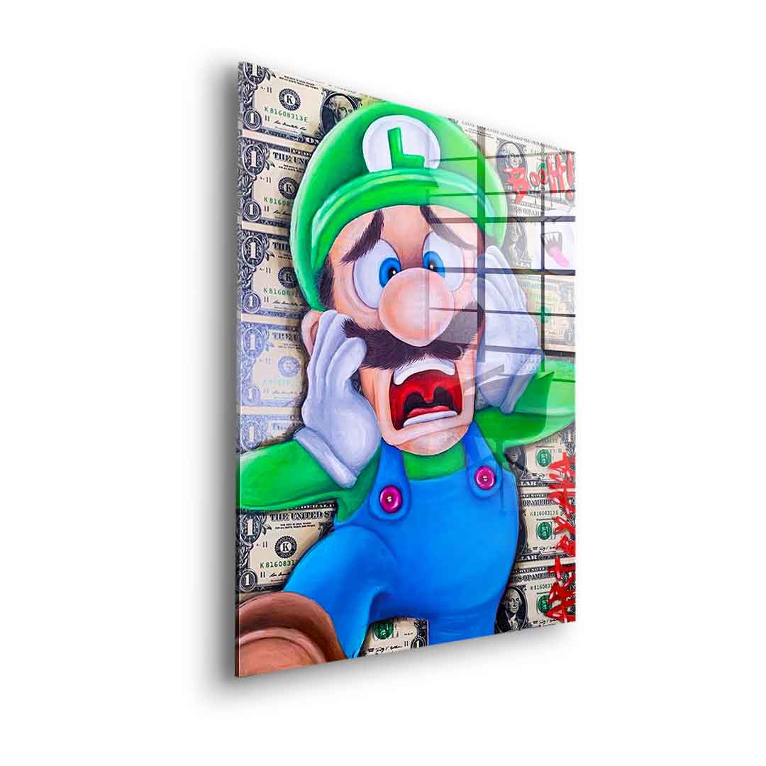 Scared Luigi - Acrylglas