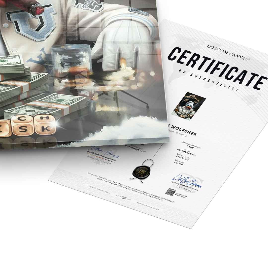 Scarface Duck - Acrylglas