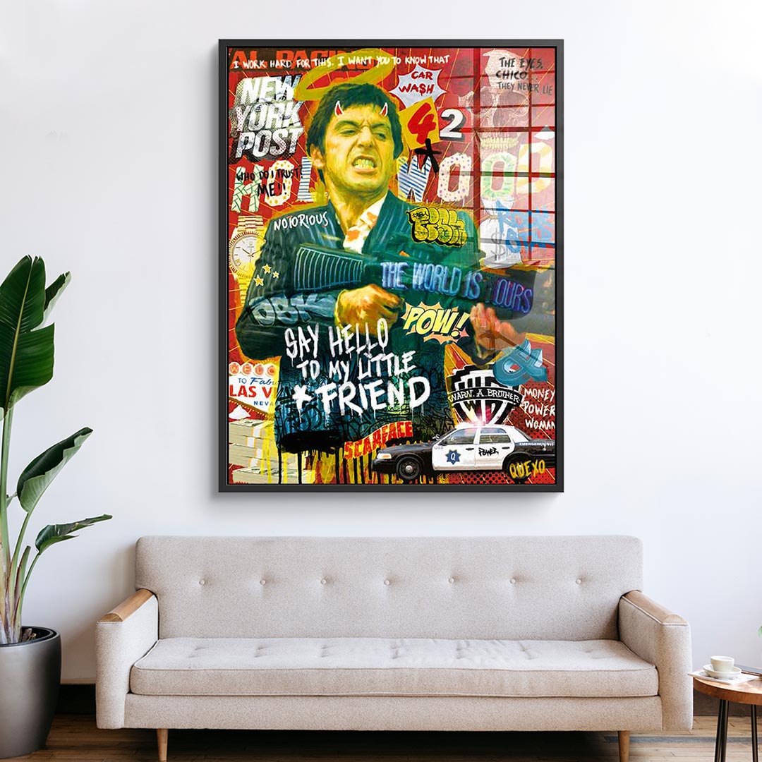 Say Hello - Acrylic glass