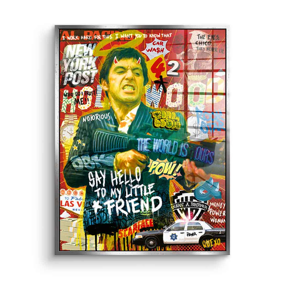 Say Hello - Acrylic glass