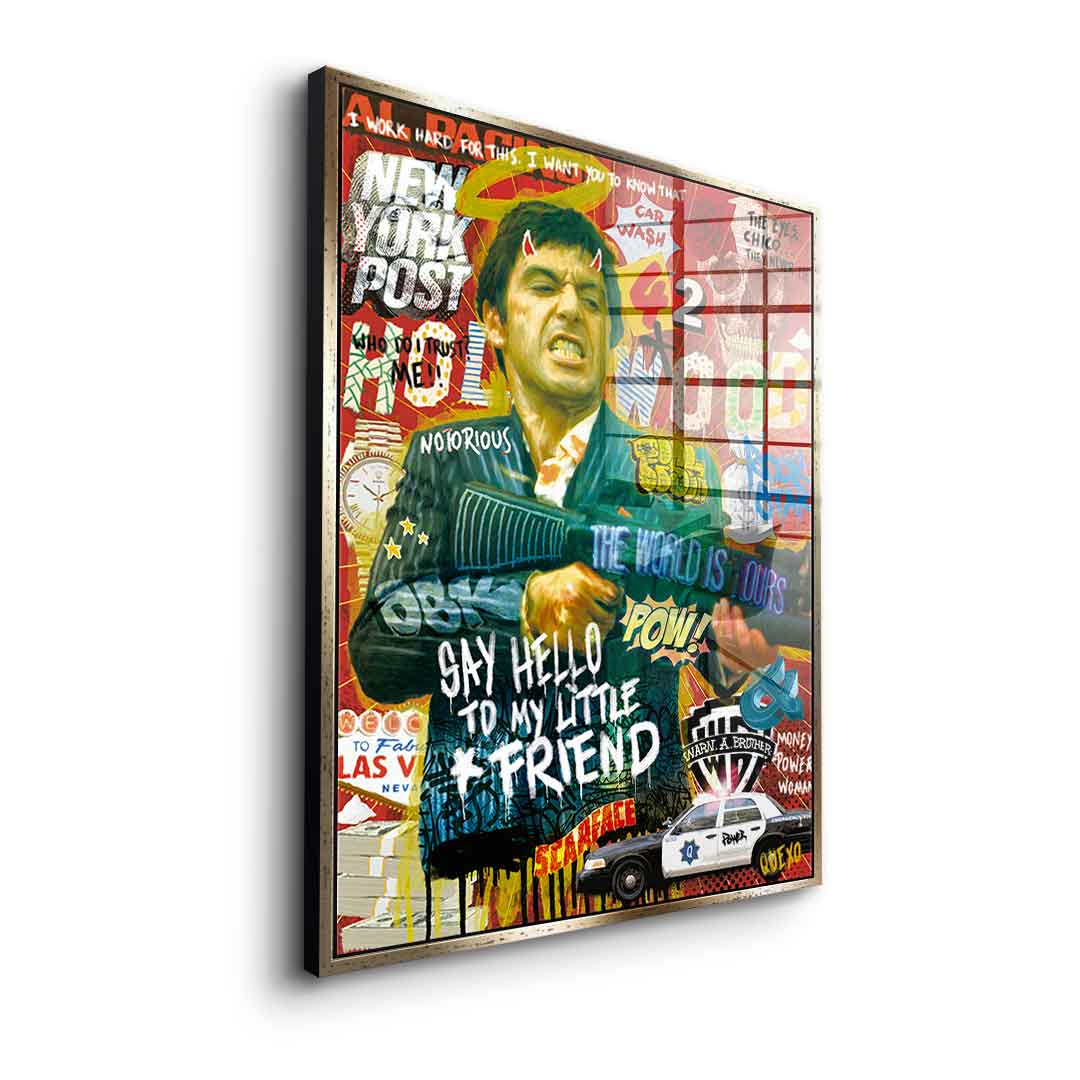 Say Hello - Acrylic glass