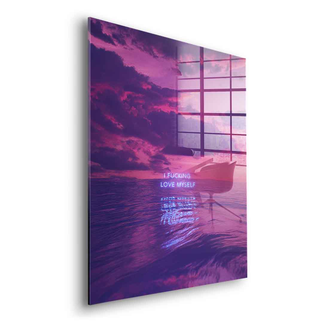 Self Love - Acrylglas