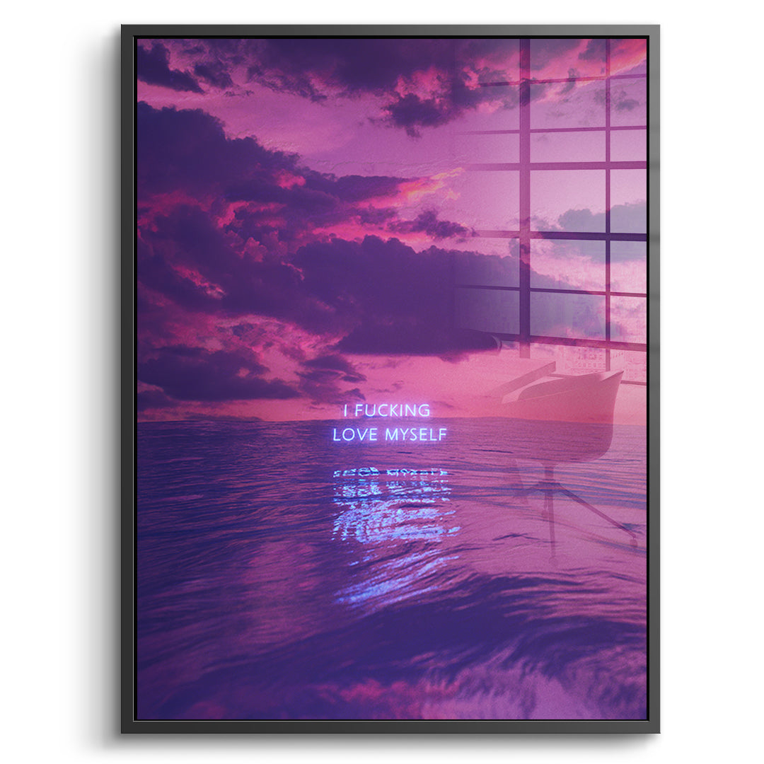 Self Love - Acrylglas