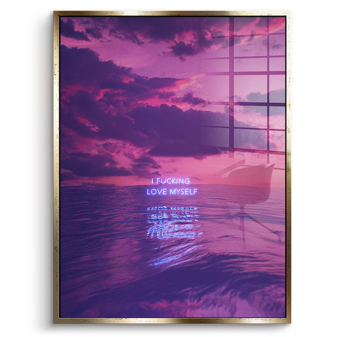 Self Love - Acrylglas