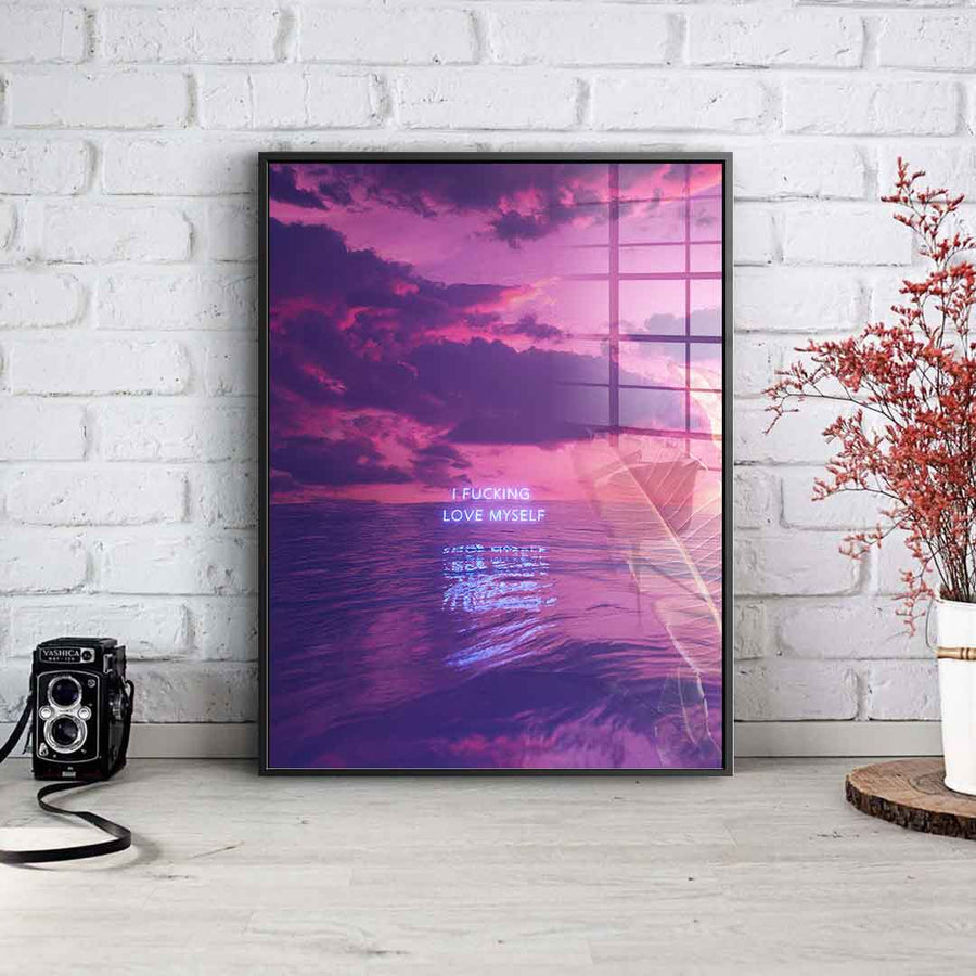 Self Love - Acrylglas