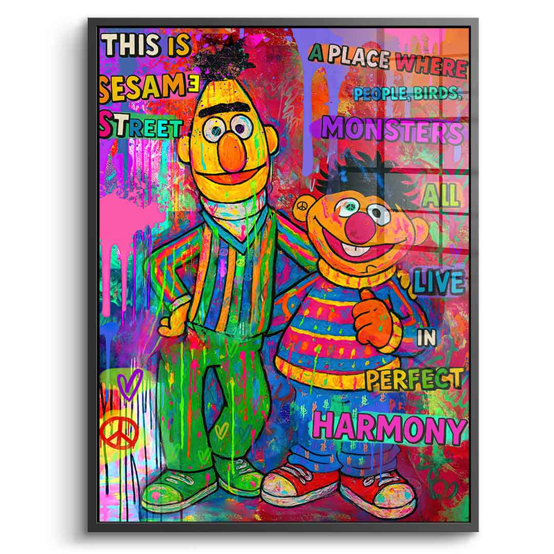 Sesame Street - Acrylglas
