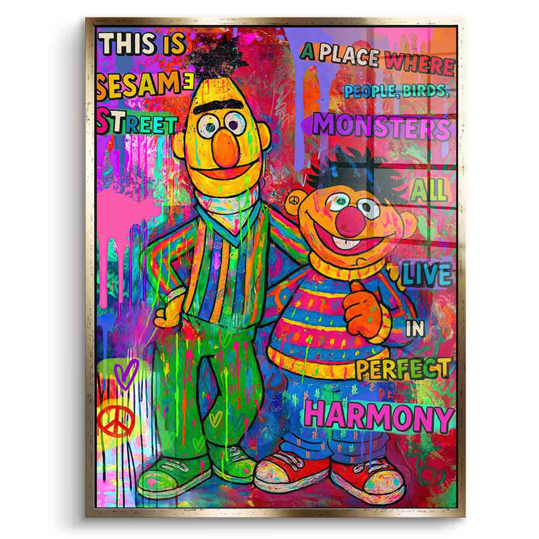 Sesame Street - Acrylglas