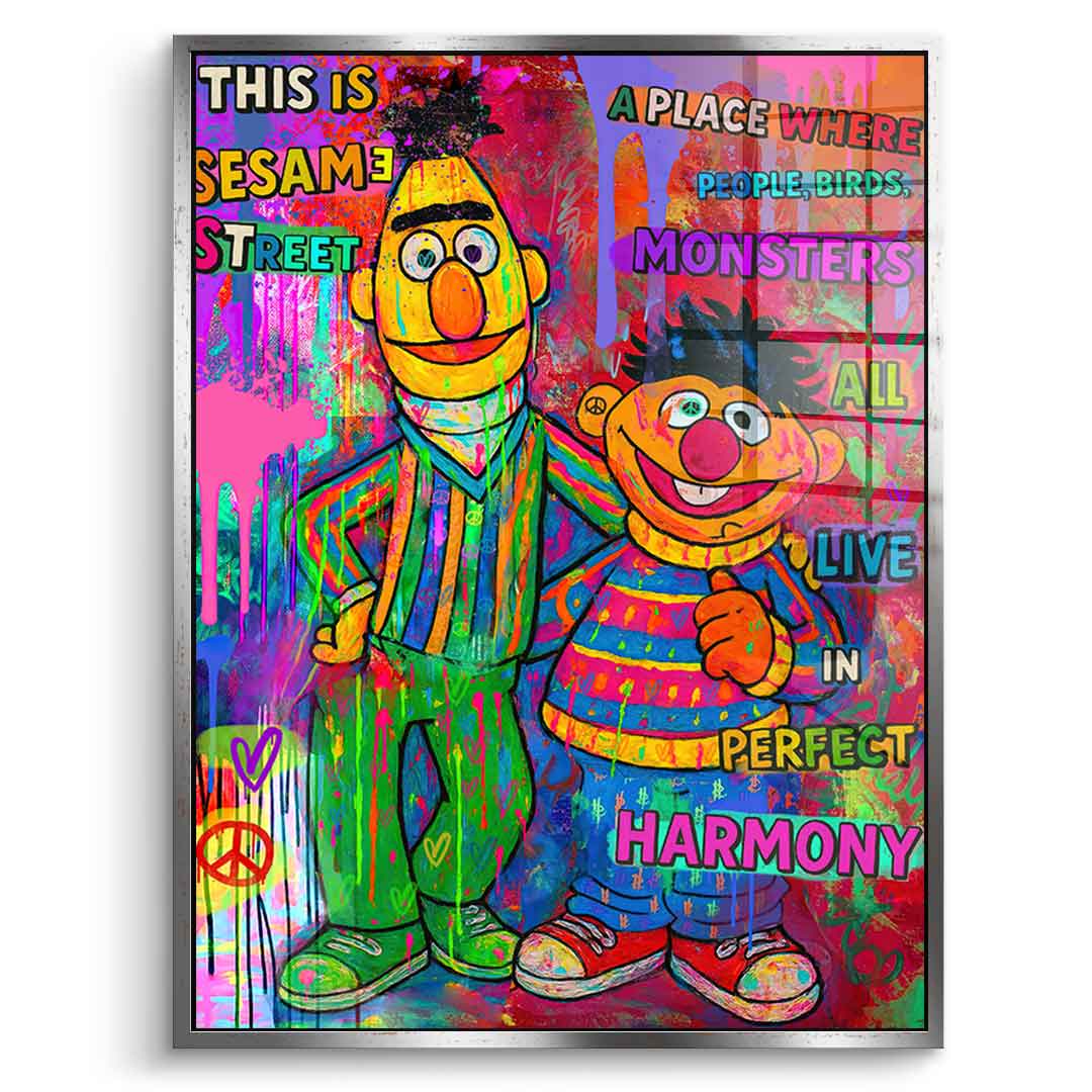 Sesame Street - Acrylglas