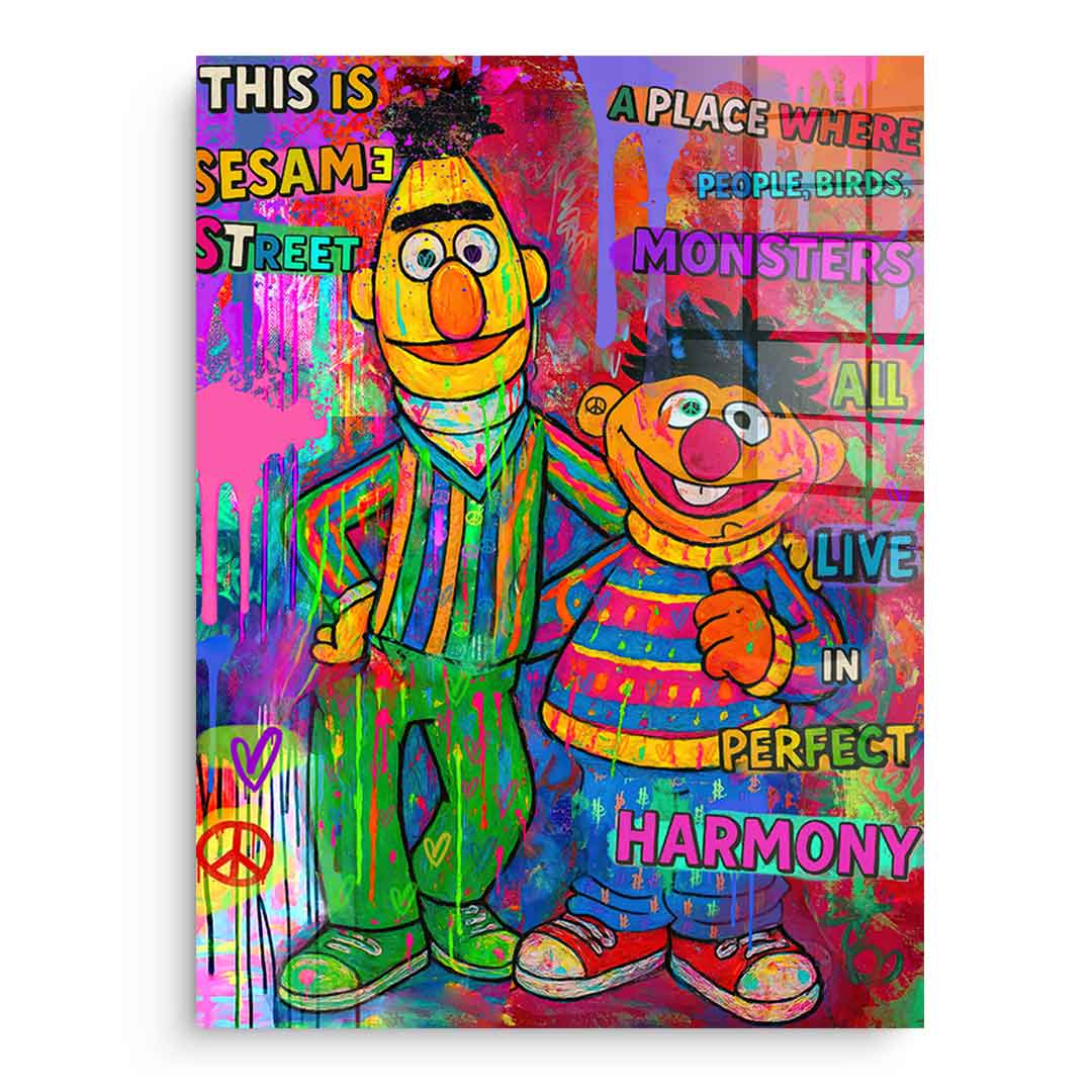 Sesame Street - Acrylglas