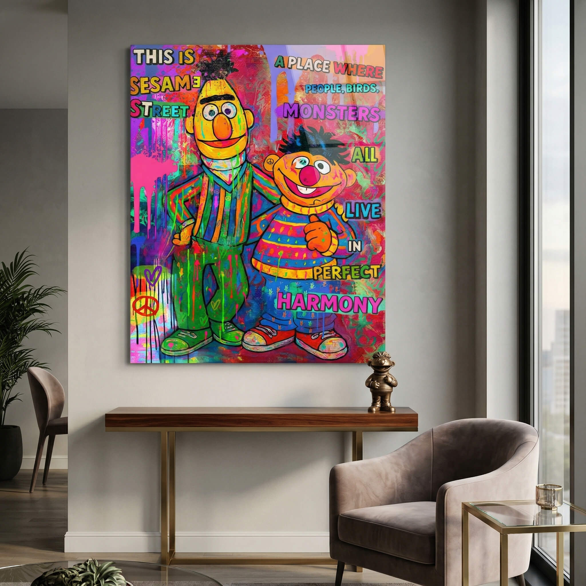 Sesame Street - Acrylglas