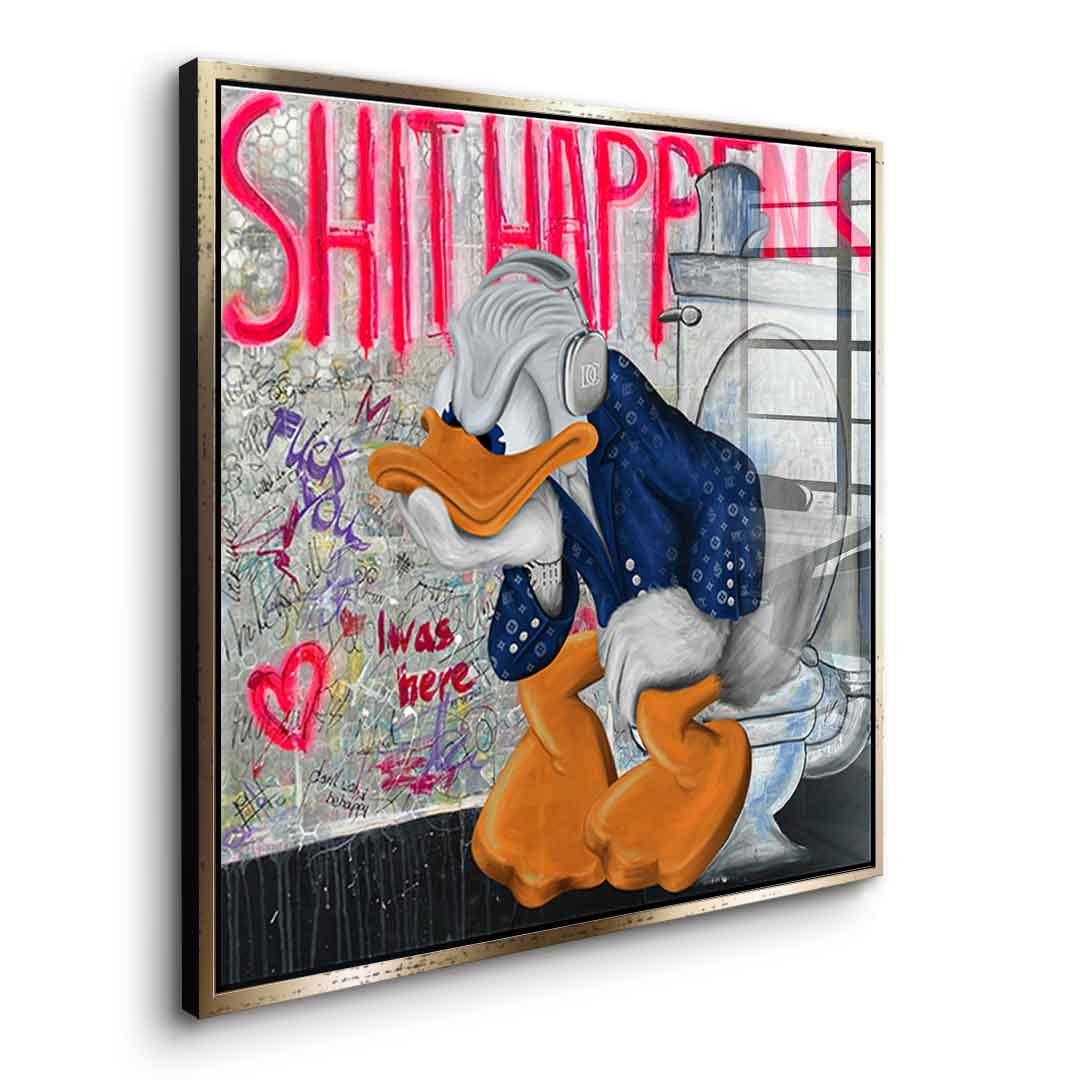 Shit Happens - Acrylic glass