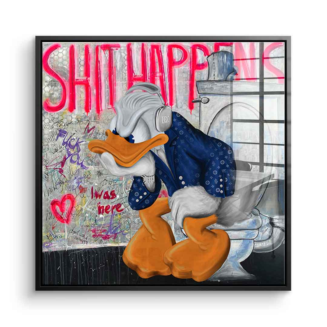 Shit Happens - acrylic glass