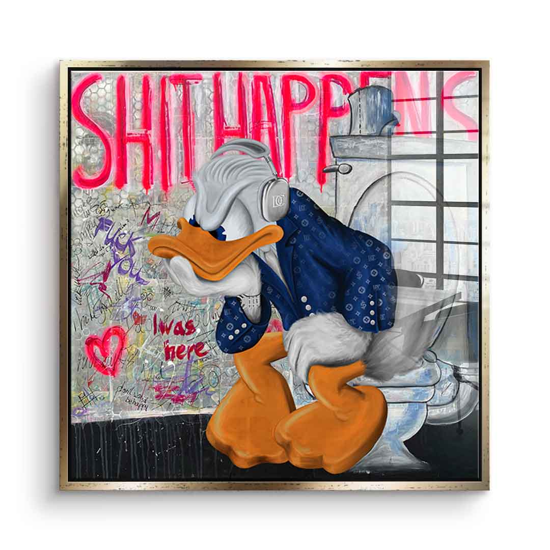 Shit Happens - acrylic glass