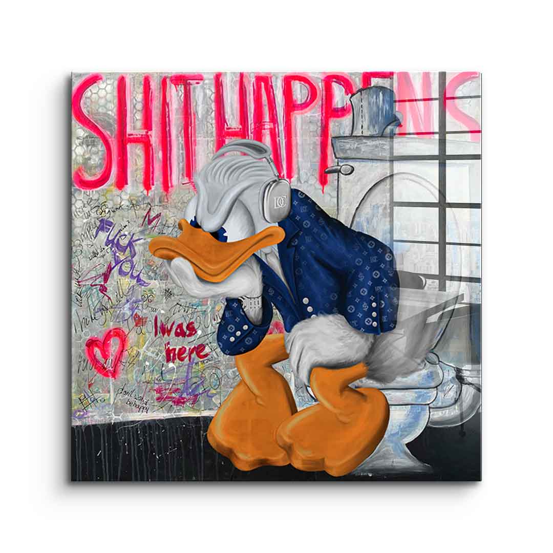 Shit Happens - Acrylic glass