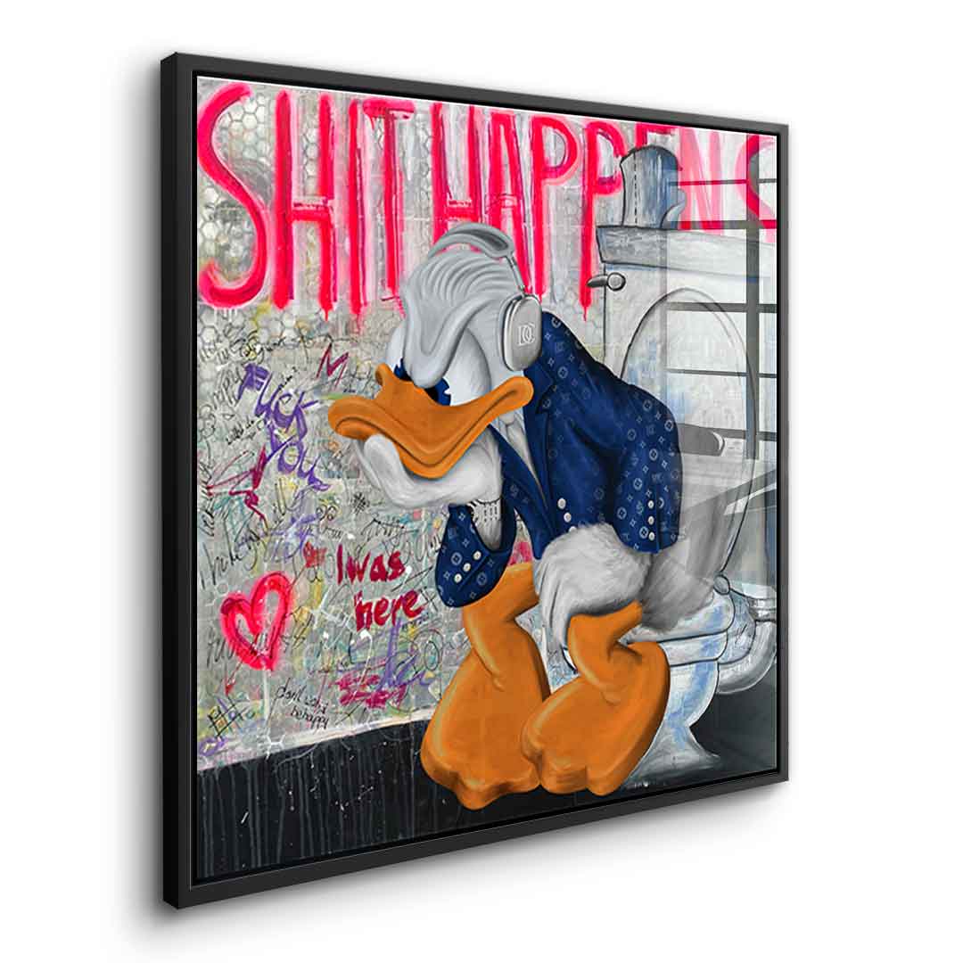 Shit Happens - acrylic glass